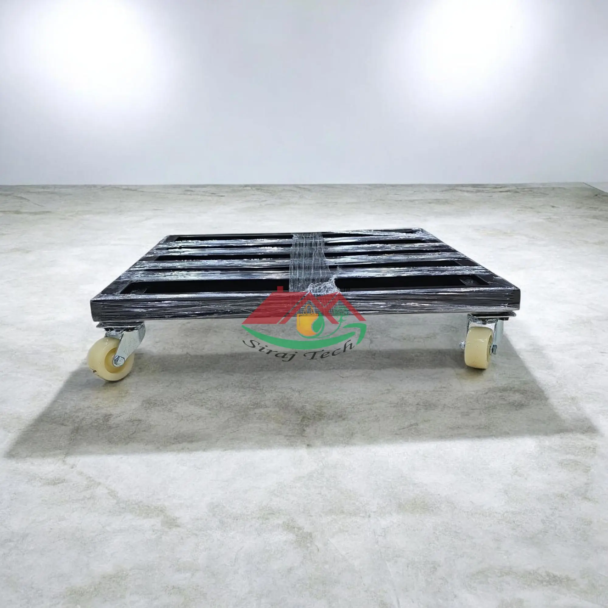 Plant Stand with Wheels | Heavy Duty MS Plant Trolley for Grow Bags & Pots 6