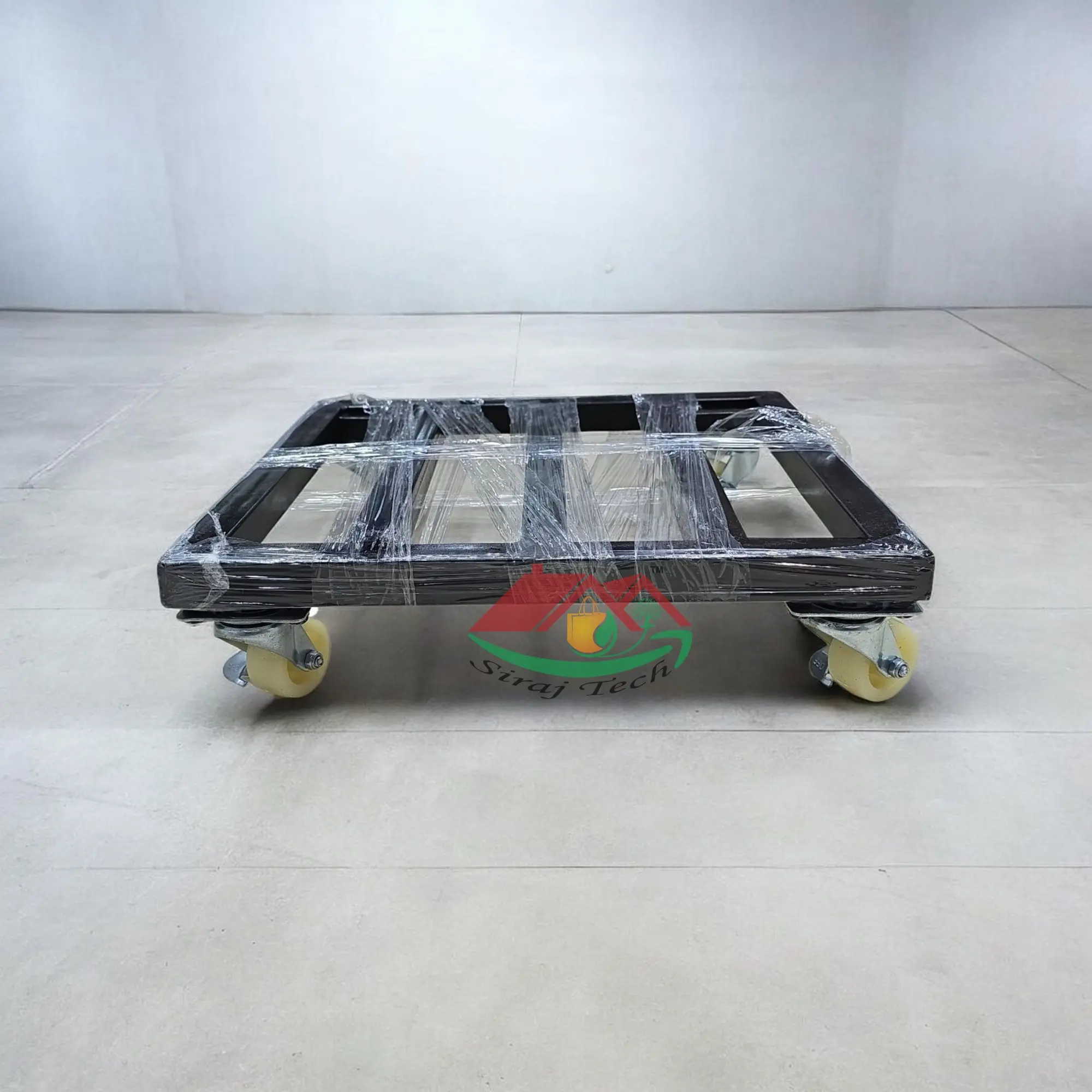 Plant Stand with Wheels | Heavy Duty MS Plant Trolley for Grow Bags & Pots 4