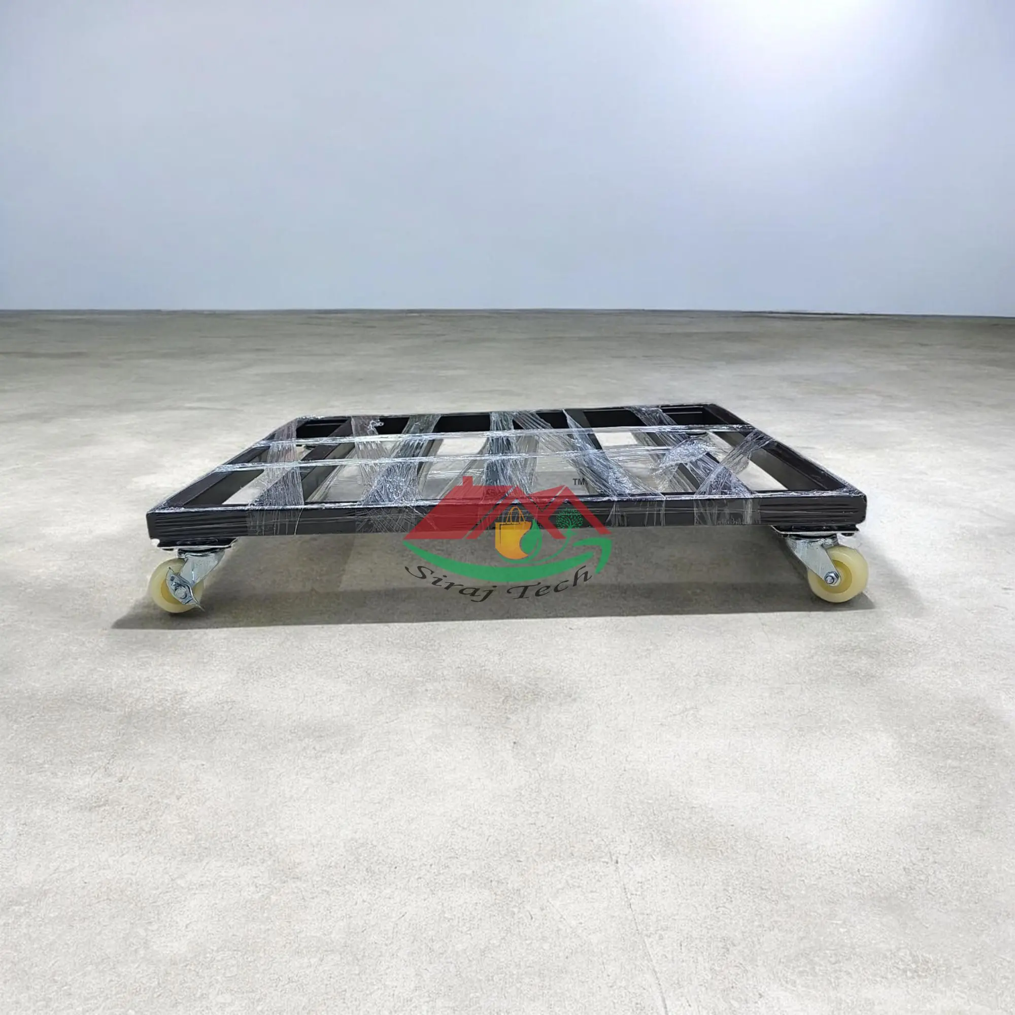 Plant Stand with Wheels | Heavy Duty MS Plant Trolley for Grow Bags & Pots 2