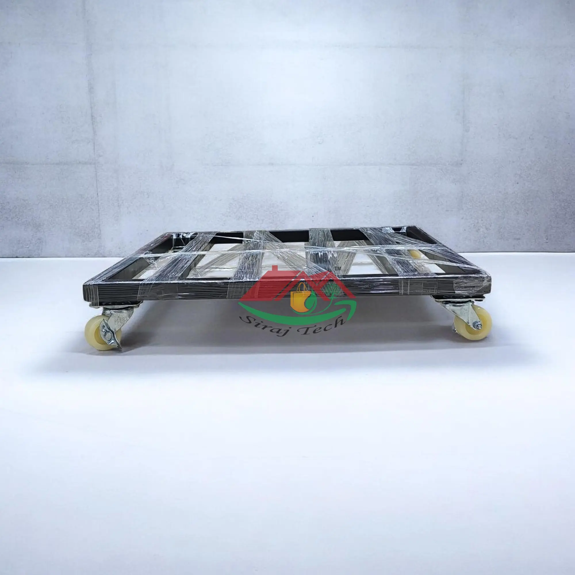 Plant Stand with Wheels | Heavy Duty MS Plant Trolley for Grow Bags & Pots 3