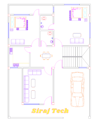Low costing duplex house design | Barir dijain