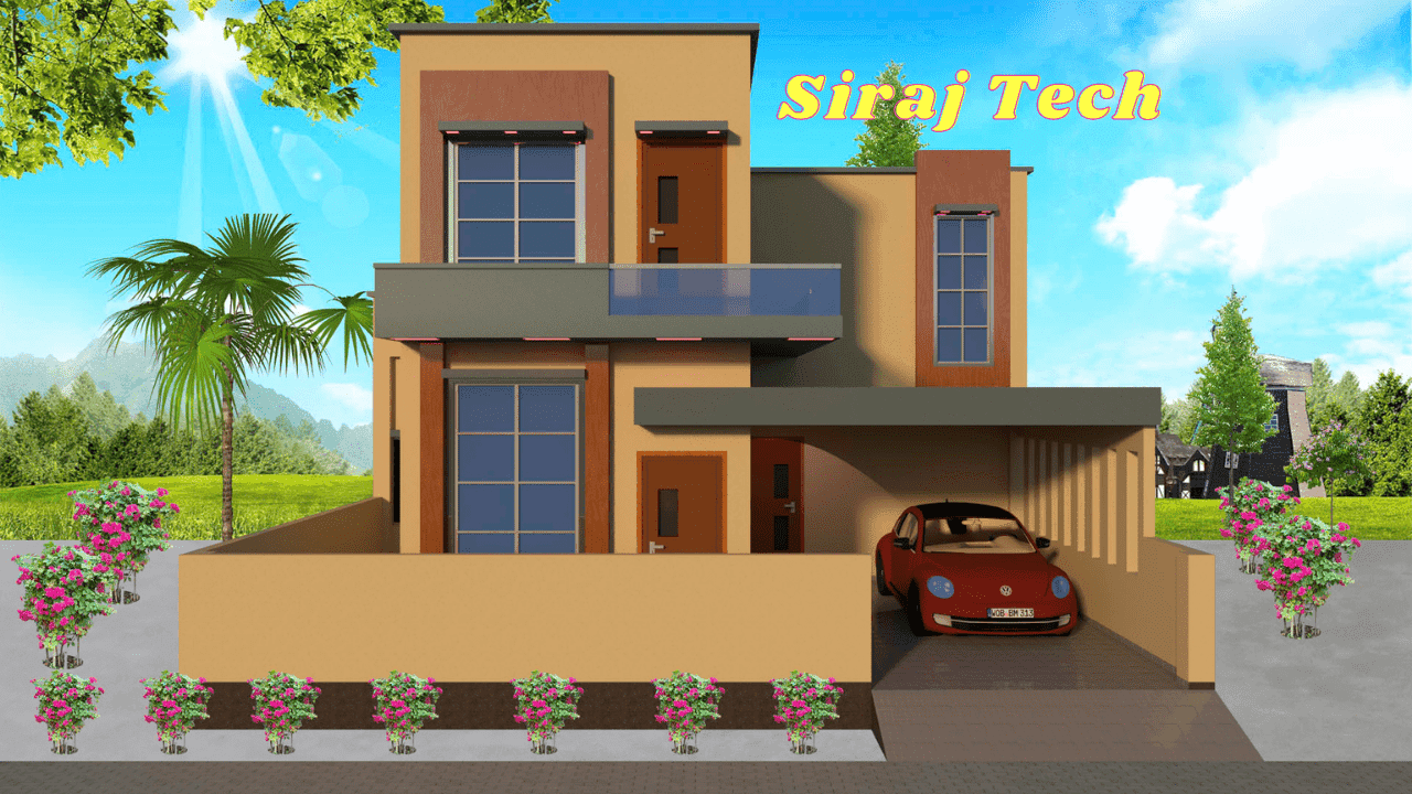 Low costing duplex house design | Barir dijain