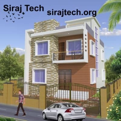 খরচ সহ ডুপ্লেক্স বাড়ির ডিজাইন