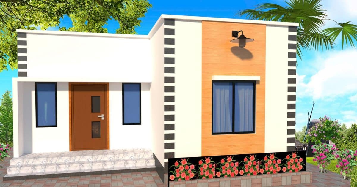 দুই রুমের টিনশেড বাড়ির নকশা ও খরচের হিসাব | 2 bedroom house designs