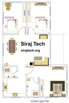 simple home design in village