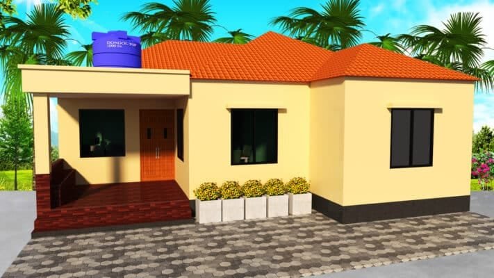 কম খরচে আধুনিক টিনশেড বাড়ির ডিজাইন - Tin shed house design