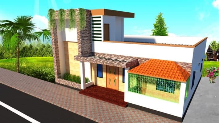 house plan drawing | বাড়ির ডিজাইন ছবি