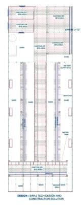 Low cost cow shed design