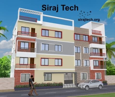 2 Unit 4 storey house design