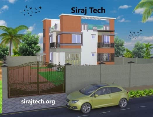 Duplex house plans in Bangladesh
