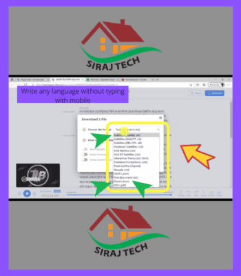 video to text converter online free