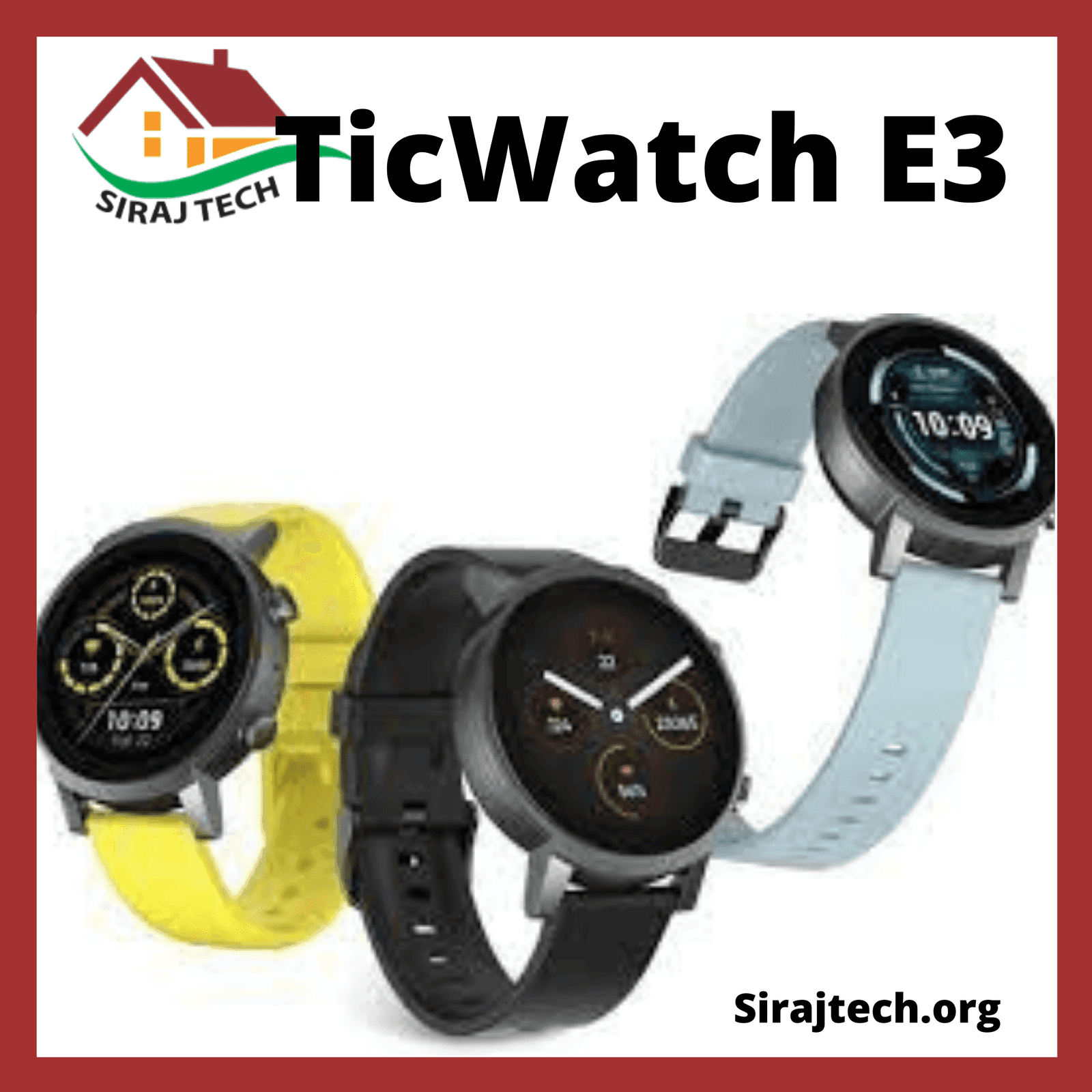 TicWatch E3 smartwatch review | Smart Watch for Men and Women
