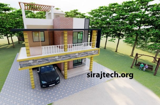 5 bedroom duplex house plans in India
