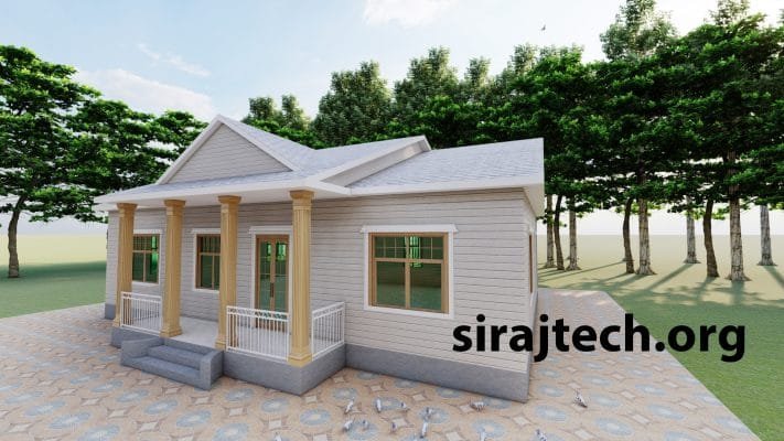 simple tin shed house design