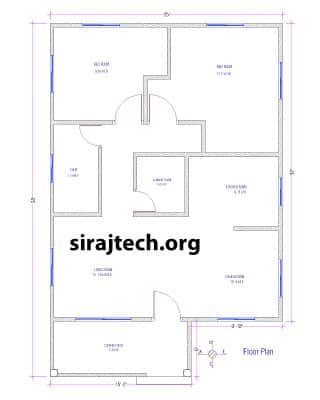 two bedroom cottage house plans