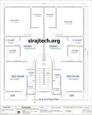 3 storey house design with rooftop