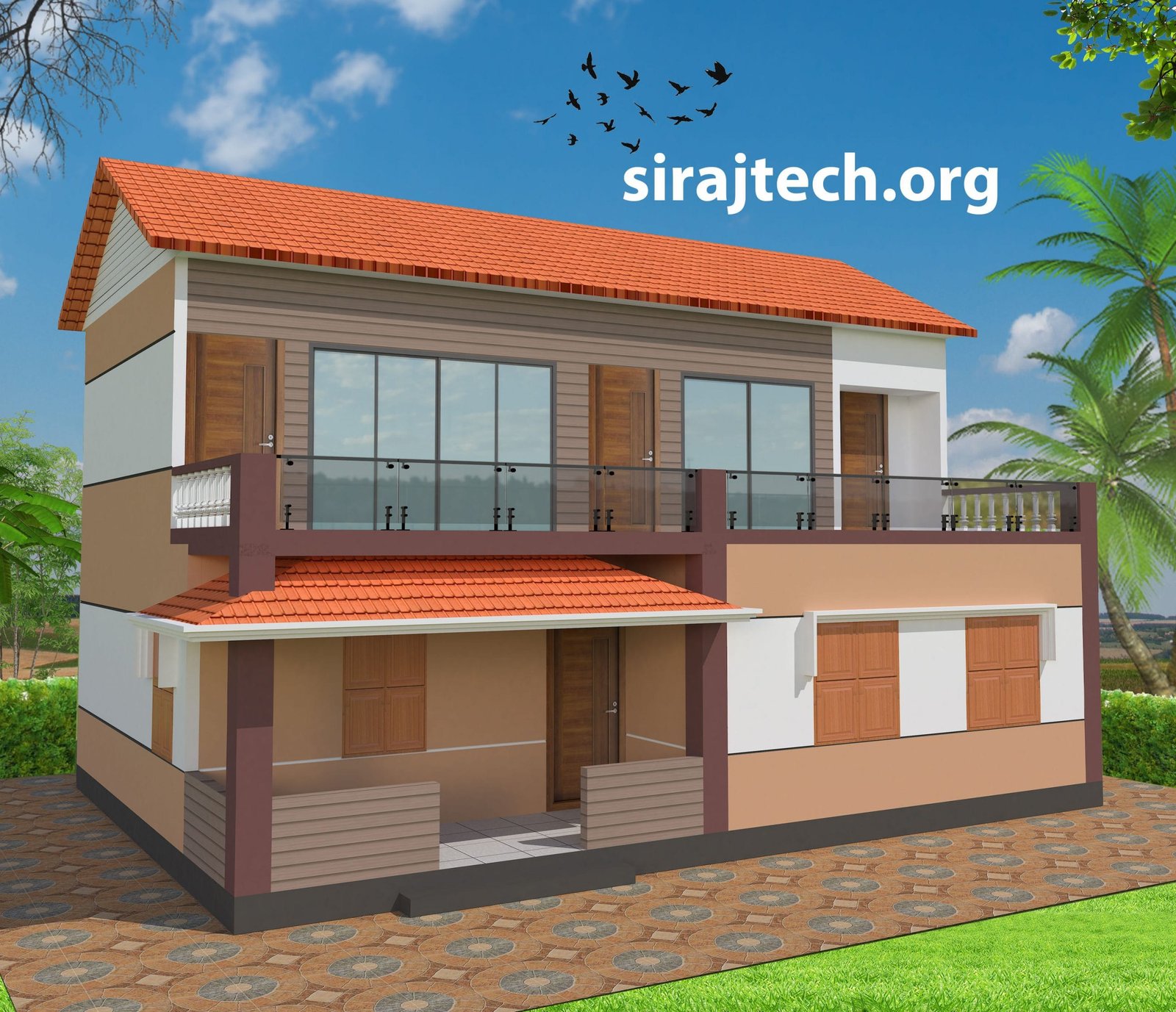 Small duplex house design | অল্প জায়গায় বাড়ির নকশা