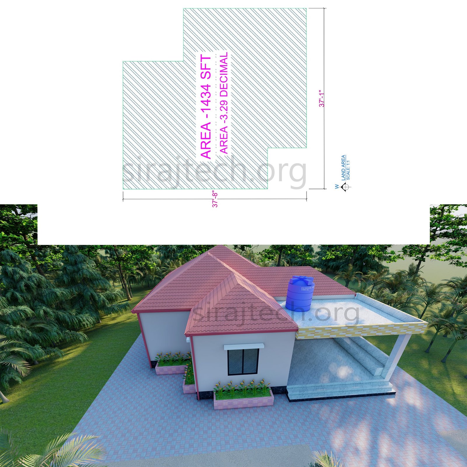 Tiny house Plans - বাড়ি তৈরির নকশা ছবি 4