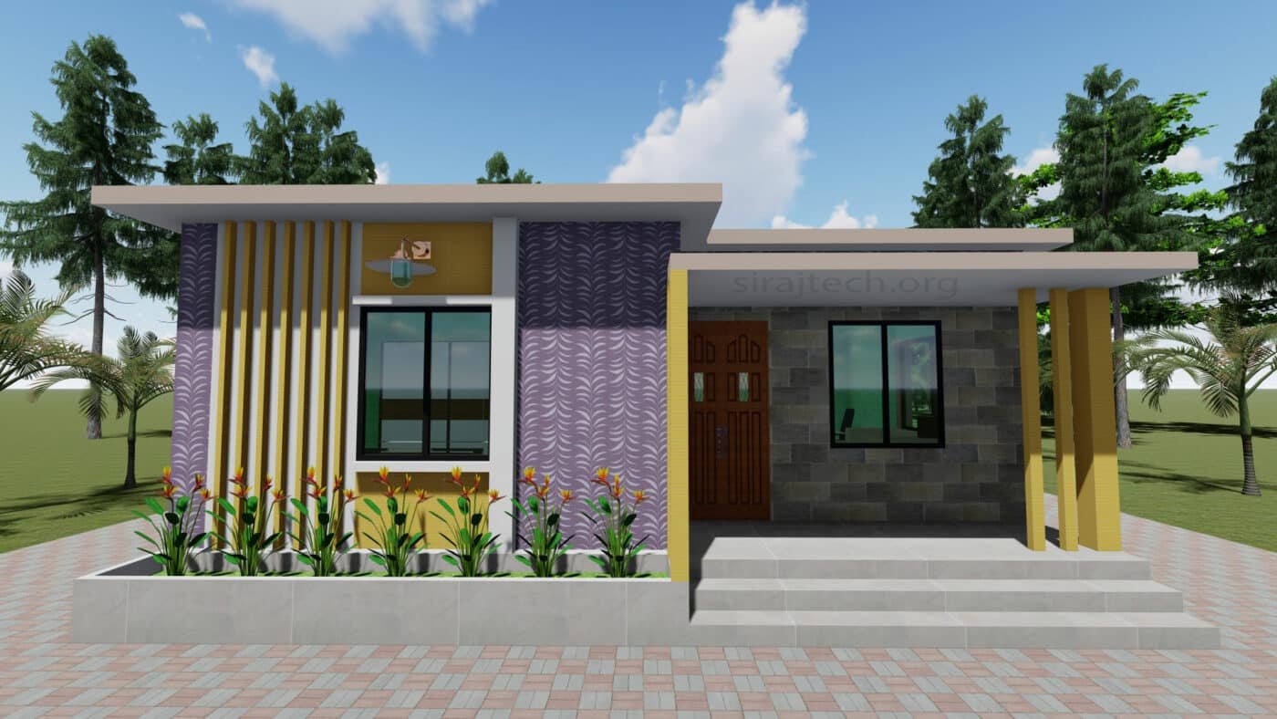Modern two bedroom house plans