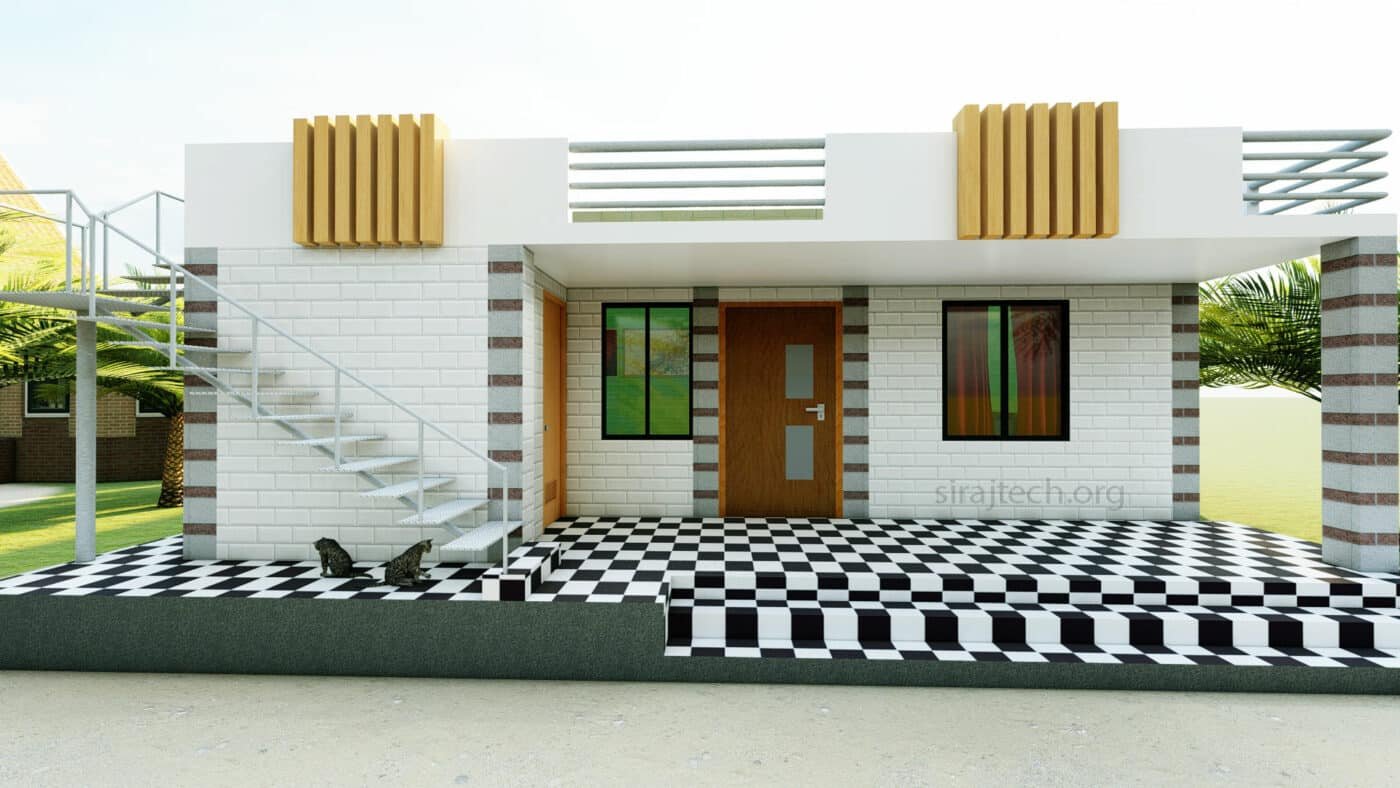 একতলা বাড়ির পরিকল্পনা