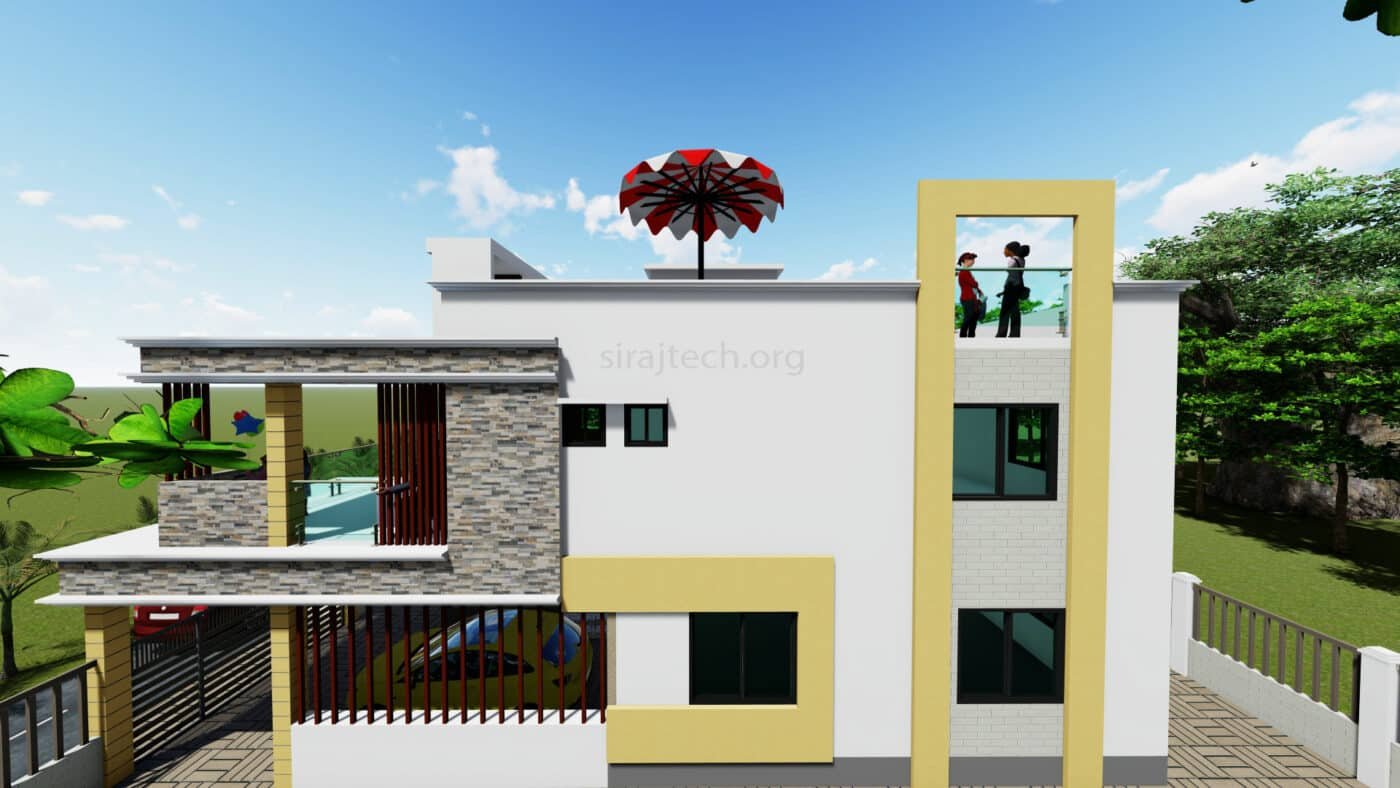 4 bedroom Duplex house design4 bedroom Duplex house design