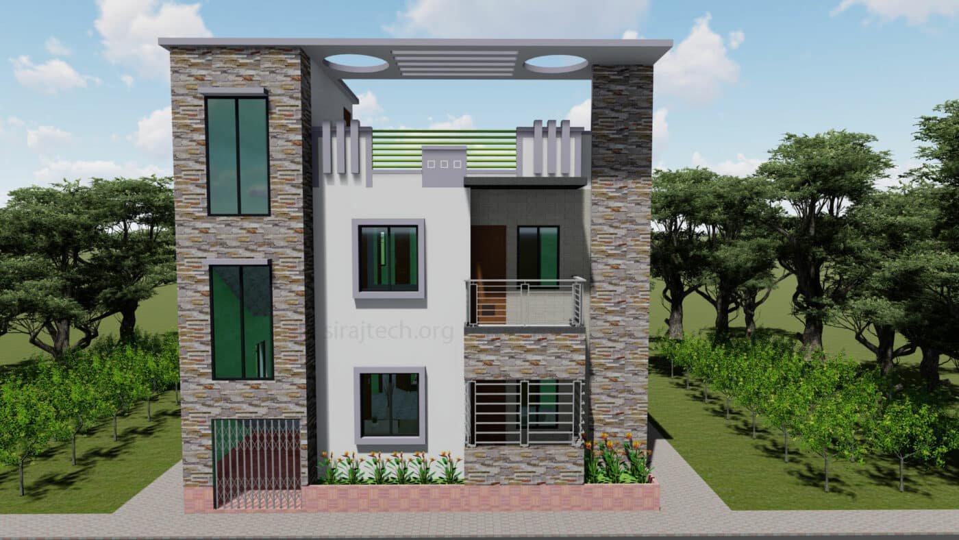 Modern house design 2 storey