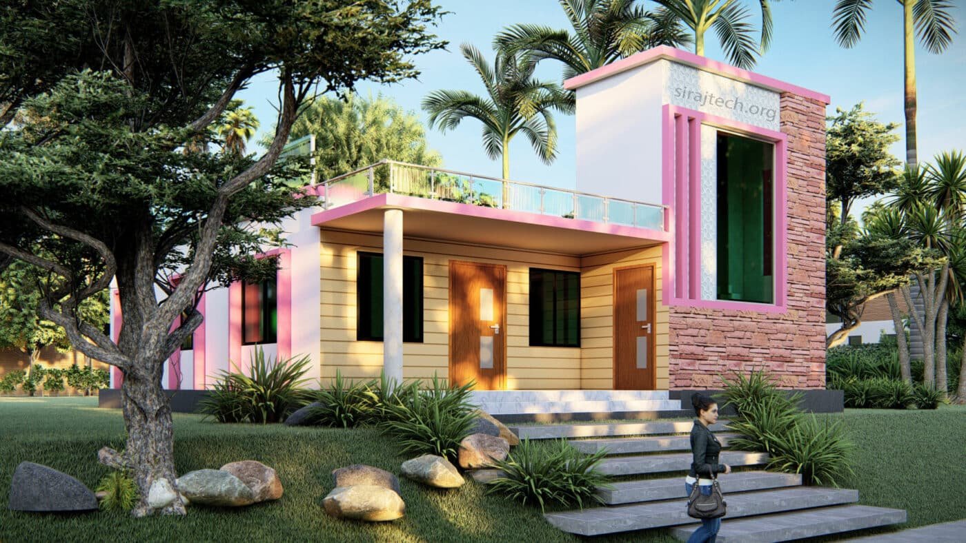 Single floor house design