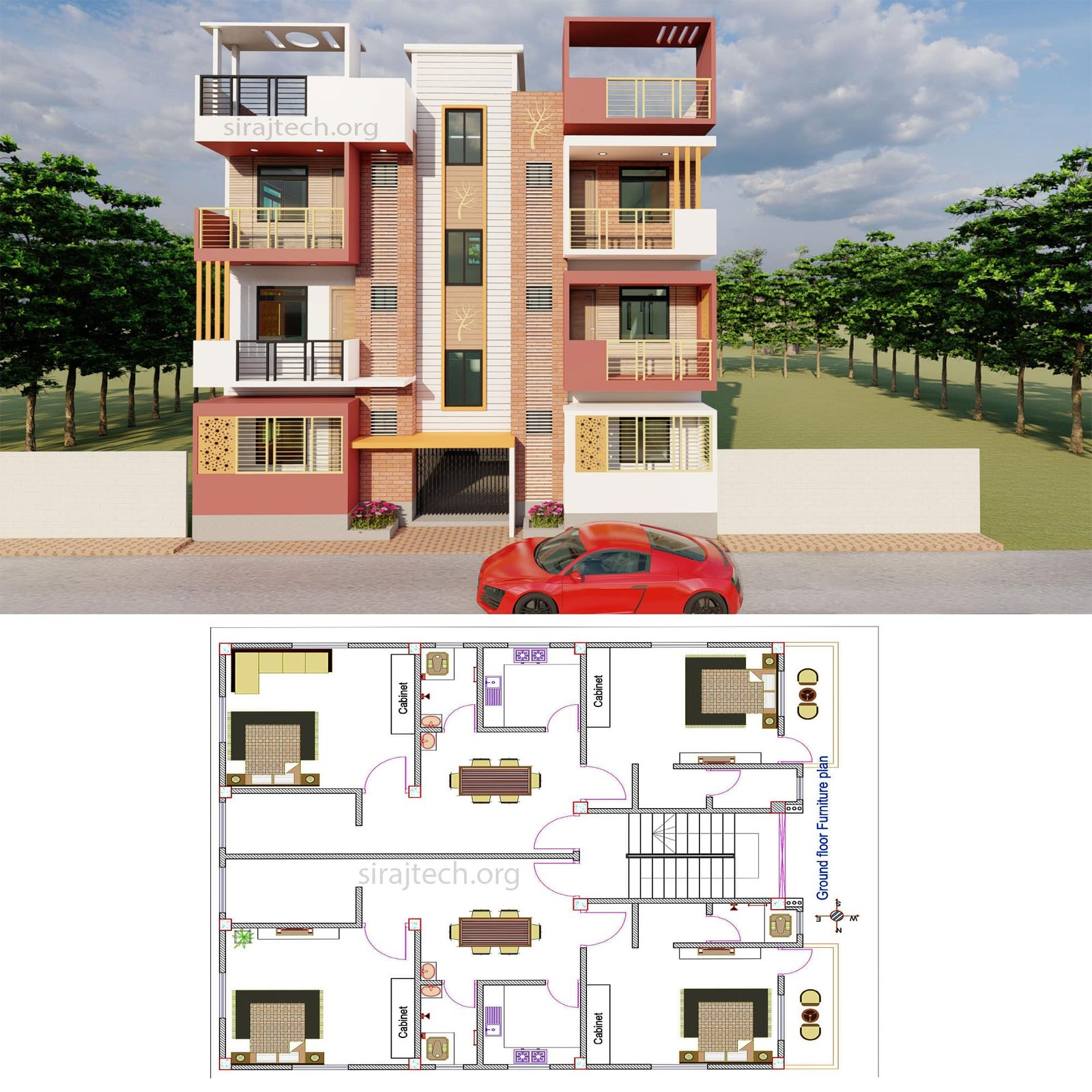 Floor Plan + 3D Visualizer | Best Design Services in Bangladesh 4