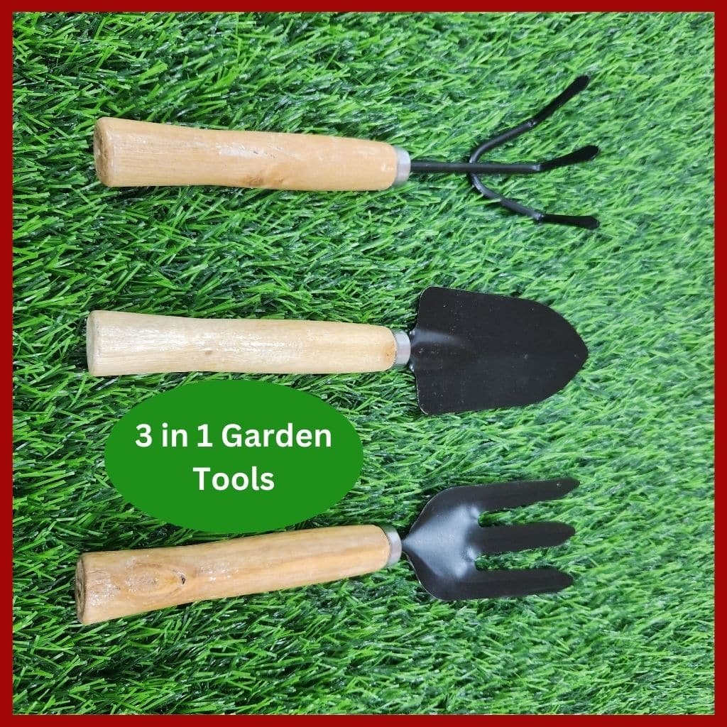 Gardening hand cultivator weeding tools set - বাগান পরিচর্যার নিড়ানি সেট 4