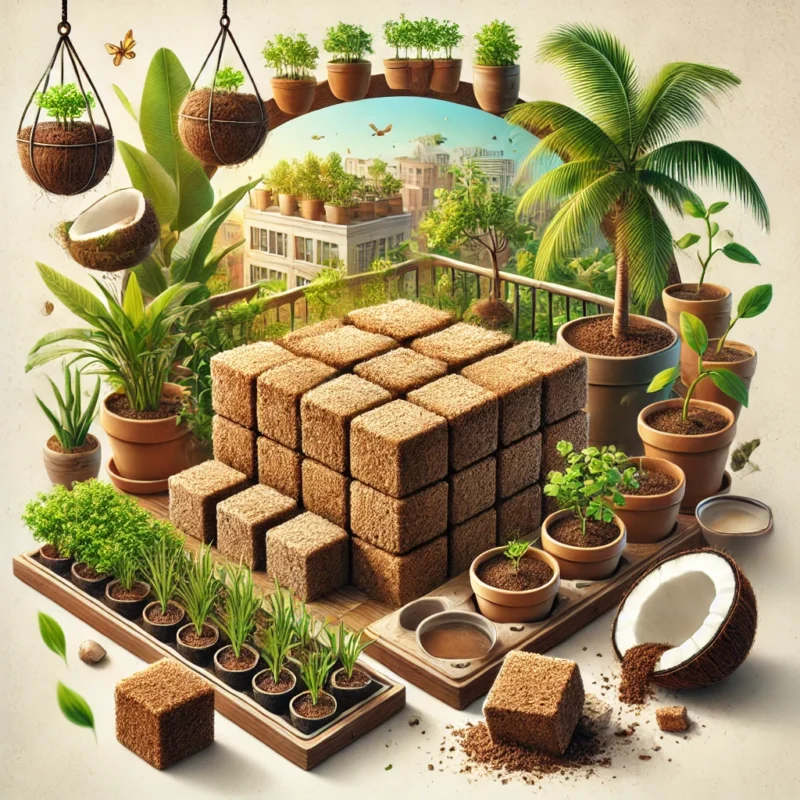 Coco Peat for Gardening – Best for Hydroponics & Organic Farming