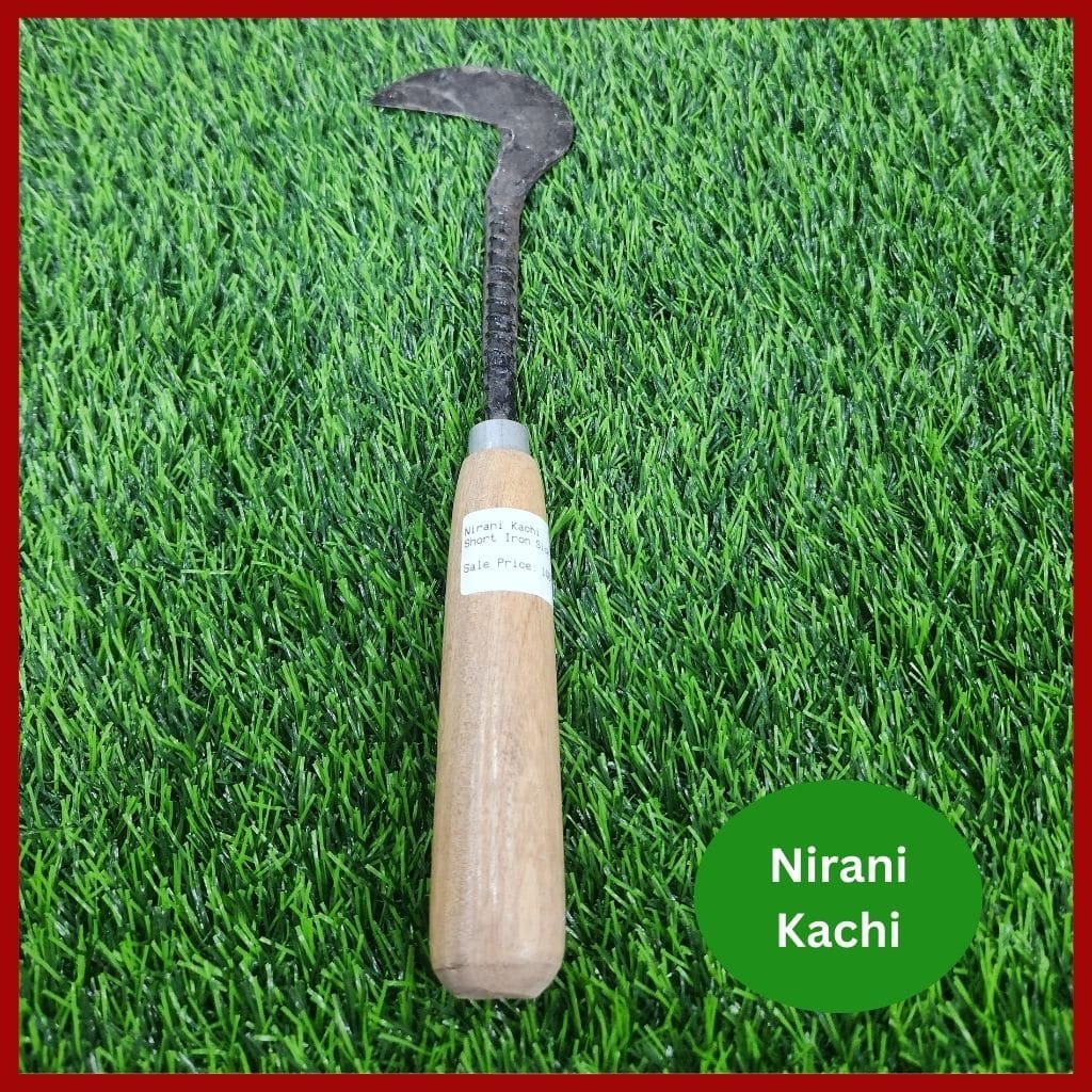 Nirani Kachi Short Iron Sickle - আগাছা পরিস্কার করার নিড়ানি 4
