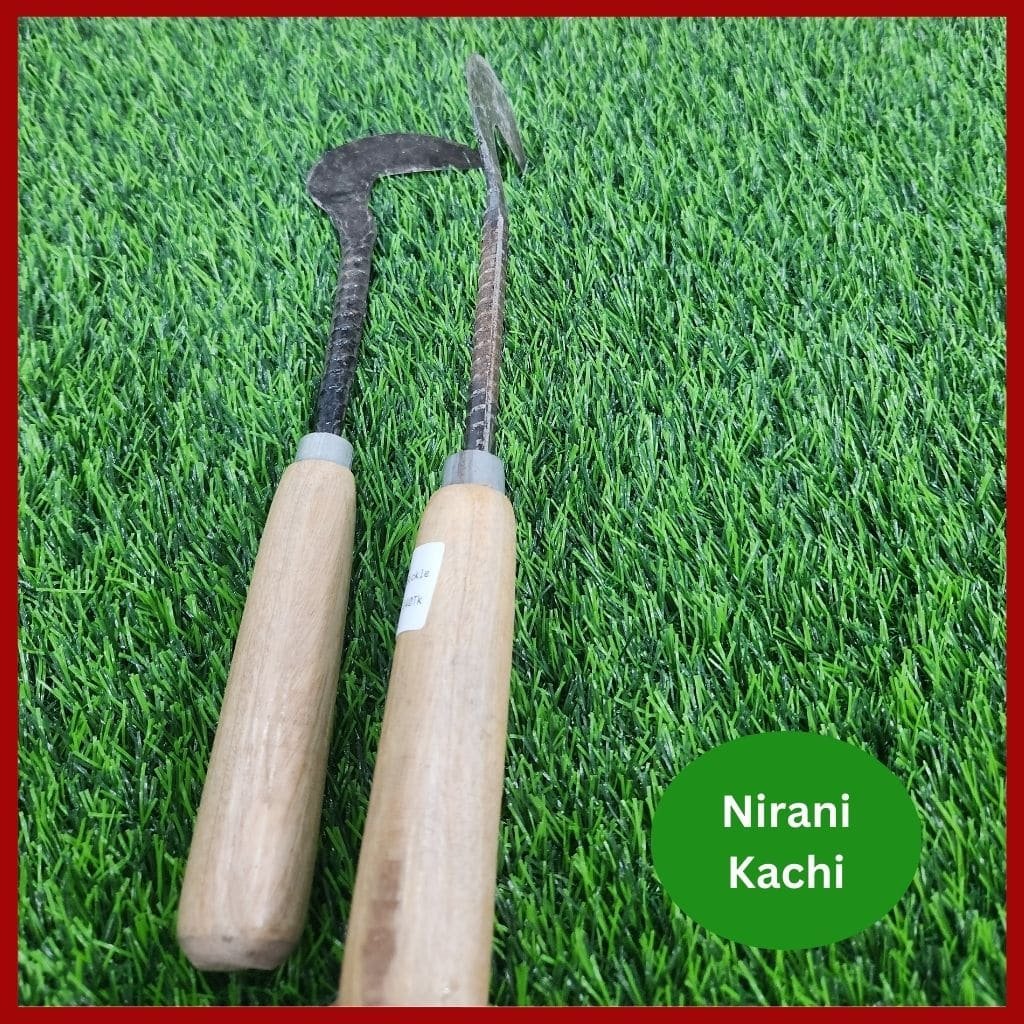 Nirani Kachi Short Iron Sickle - আগাছা পরিস্কার করার নিড়ানি 2