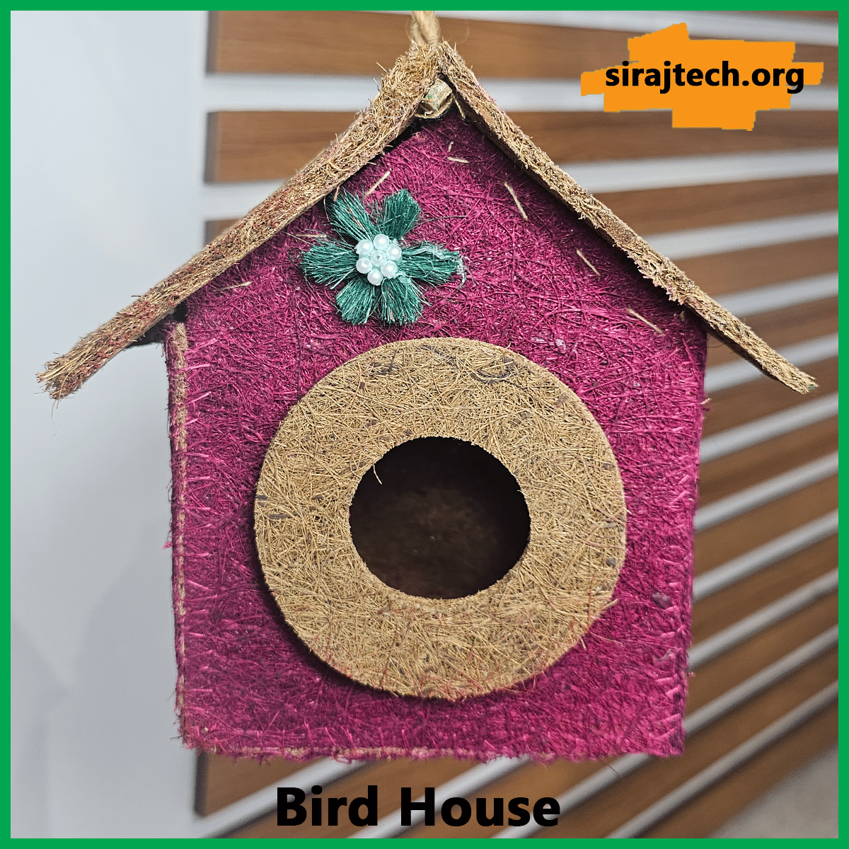 Bird House | হাতে তৈরি পাখির ঘর 3
