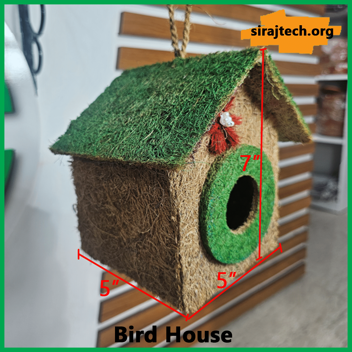 Bird House | হাতে তৈরি পাখির ঘর 5