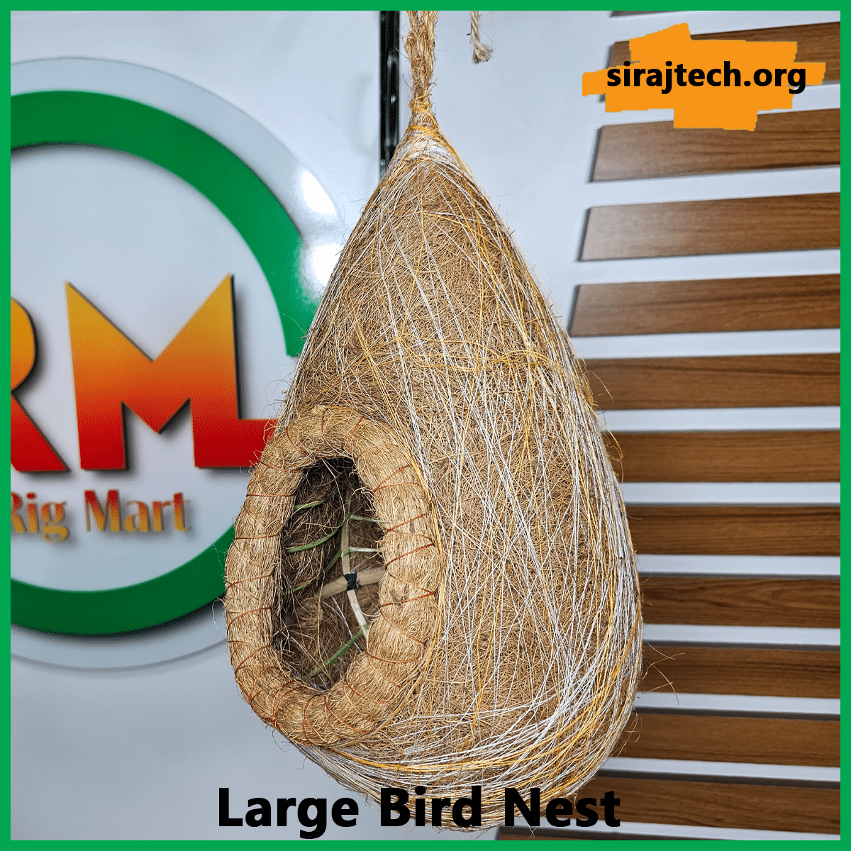 Bird Nest | হাতে তৈরি বাবুই পাখির বাসা 5