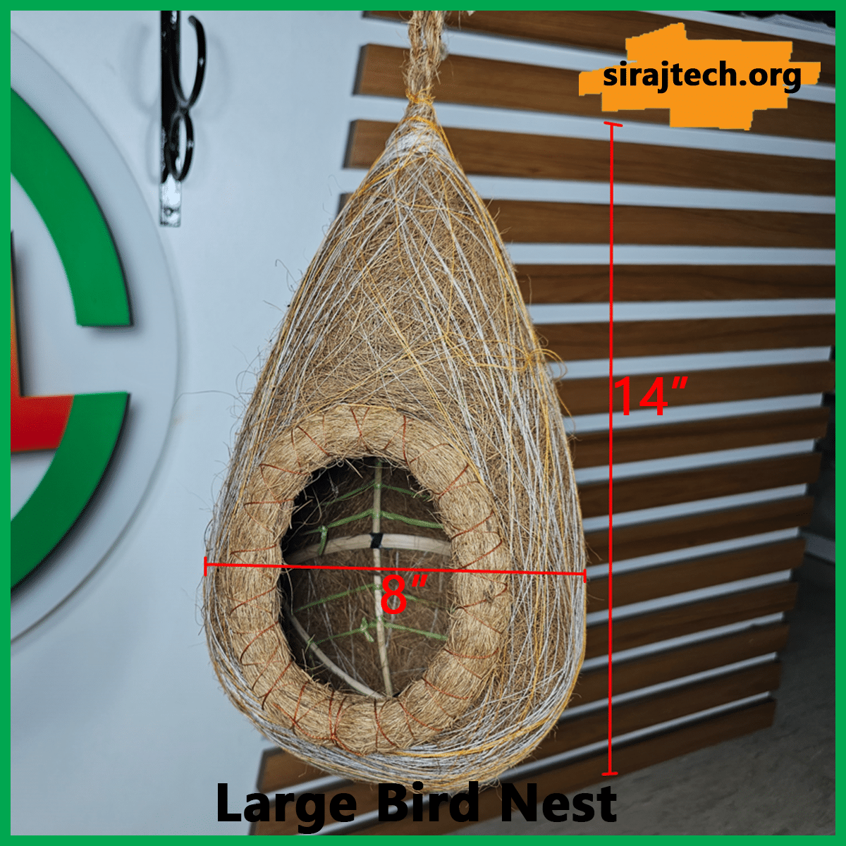 Bird Nest | হাতে তৈরি বাবুই পাখির বাসা 6