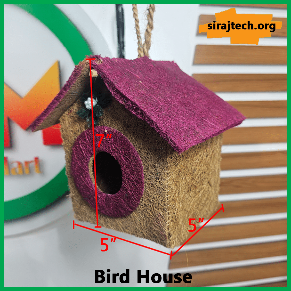 Bird House | হাতে তৈরি পাখির ঘর 7