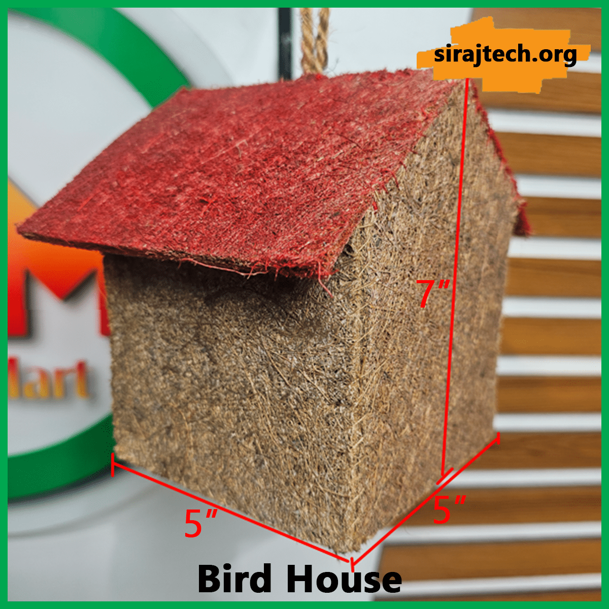 Bird House | হাতে তৈরি পাখির ঘর 10