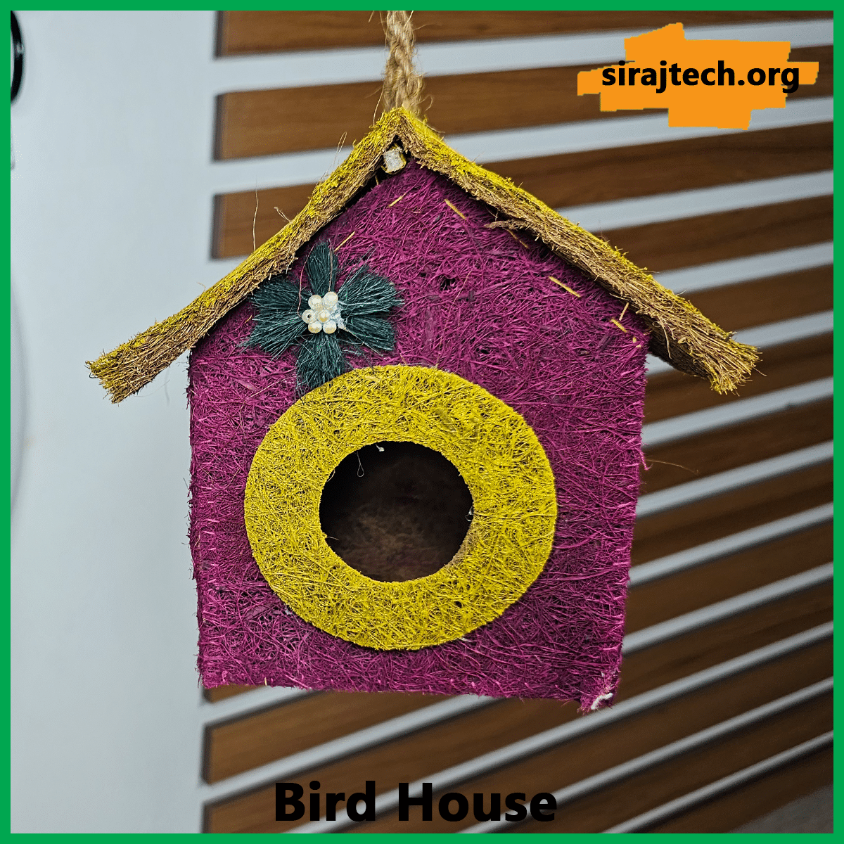 Bird House | হাতে তৈরি পাখির ঘর 11