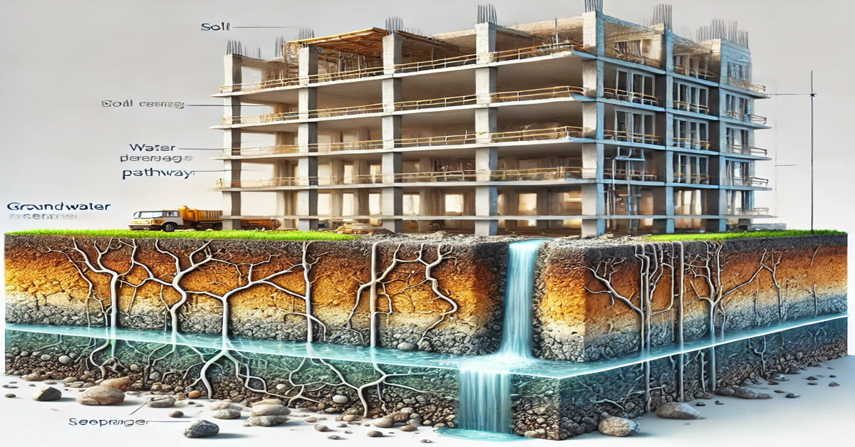 Protect Building Foundation from Water Damage - পানি থেকে বাড়ির ফাউন্ডেশন রক্ষা করার উপায়