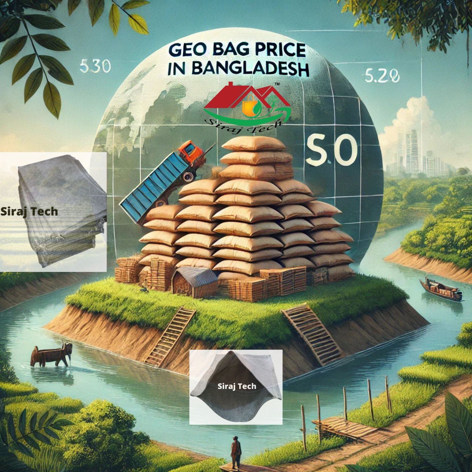 Geo Bag Price in Bangladesh - Geo Textile Bag