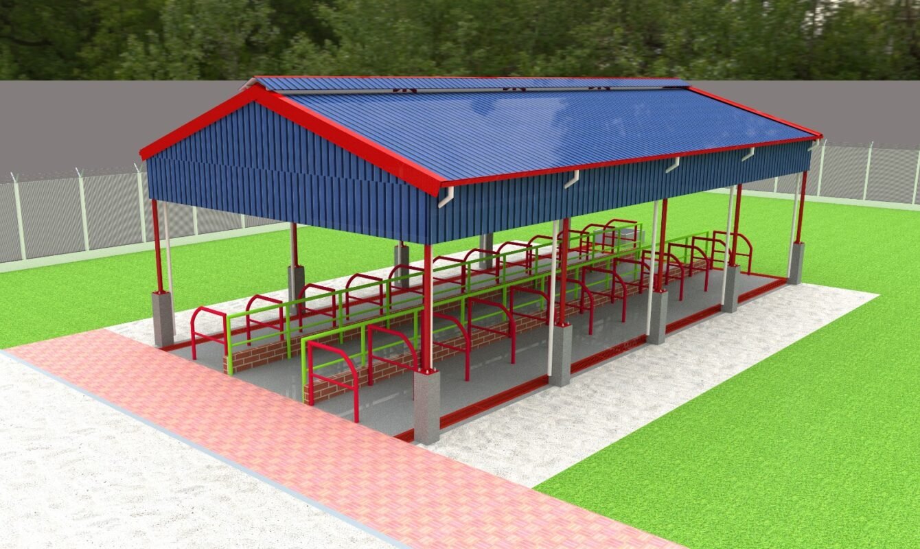 Medium Cattle Sheds Design