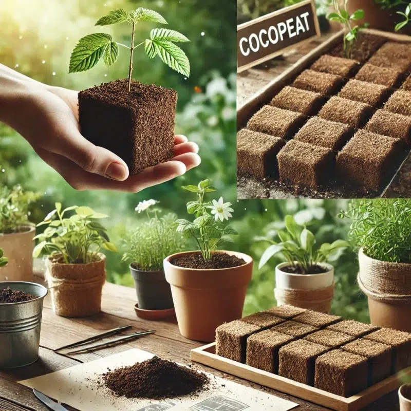What is Cocopeat Benefits and Uses for Gardening in Bangladesh