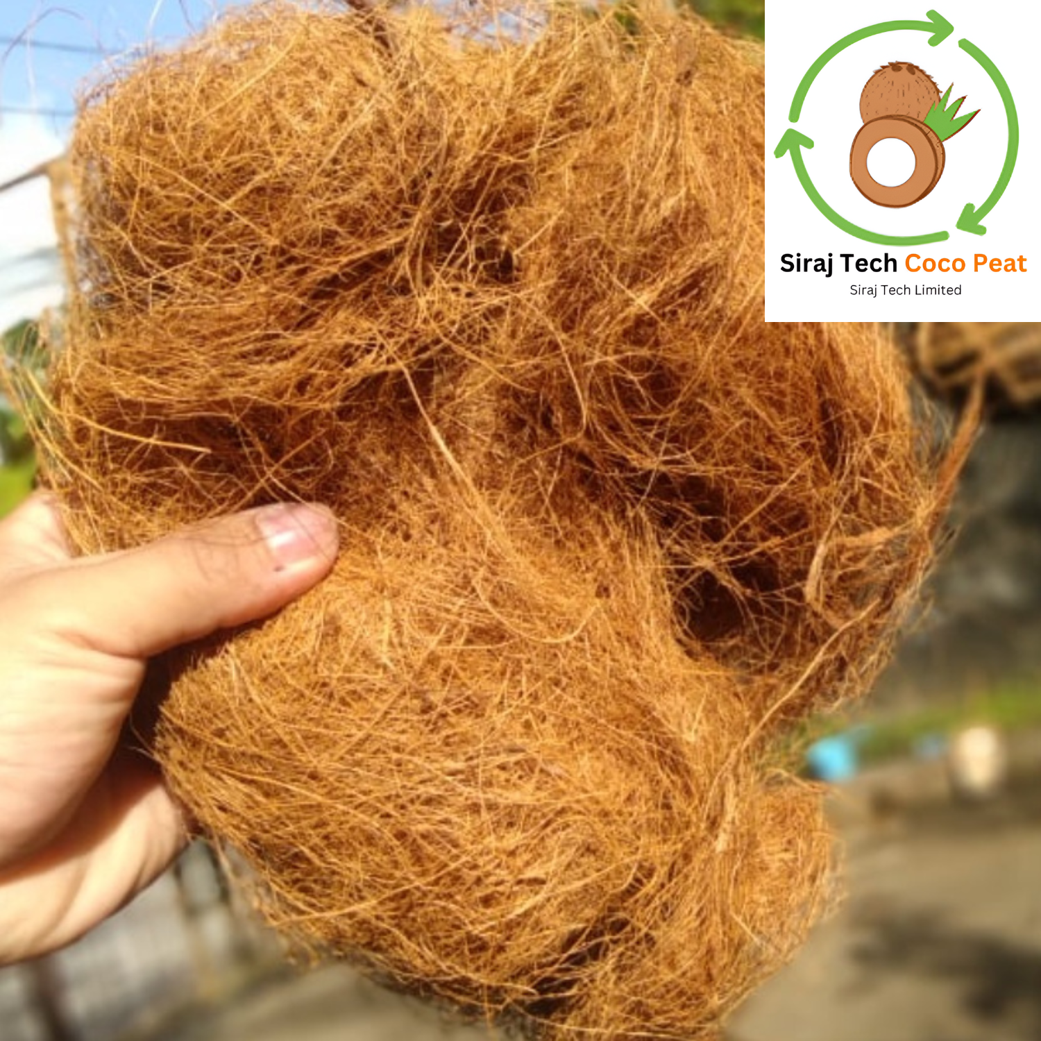 Coconut Fiber Block – কৃষি ও মালচিংয়ের জন্য পরিবেশবান্ধব সমাধান 2