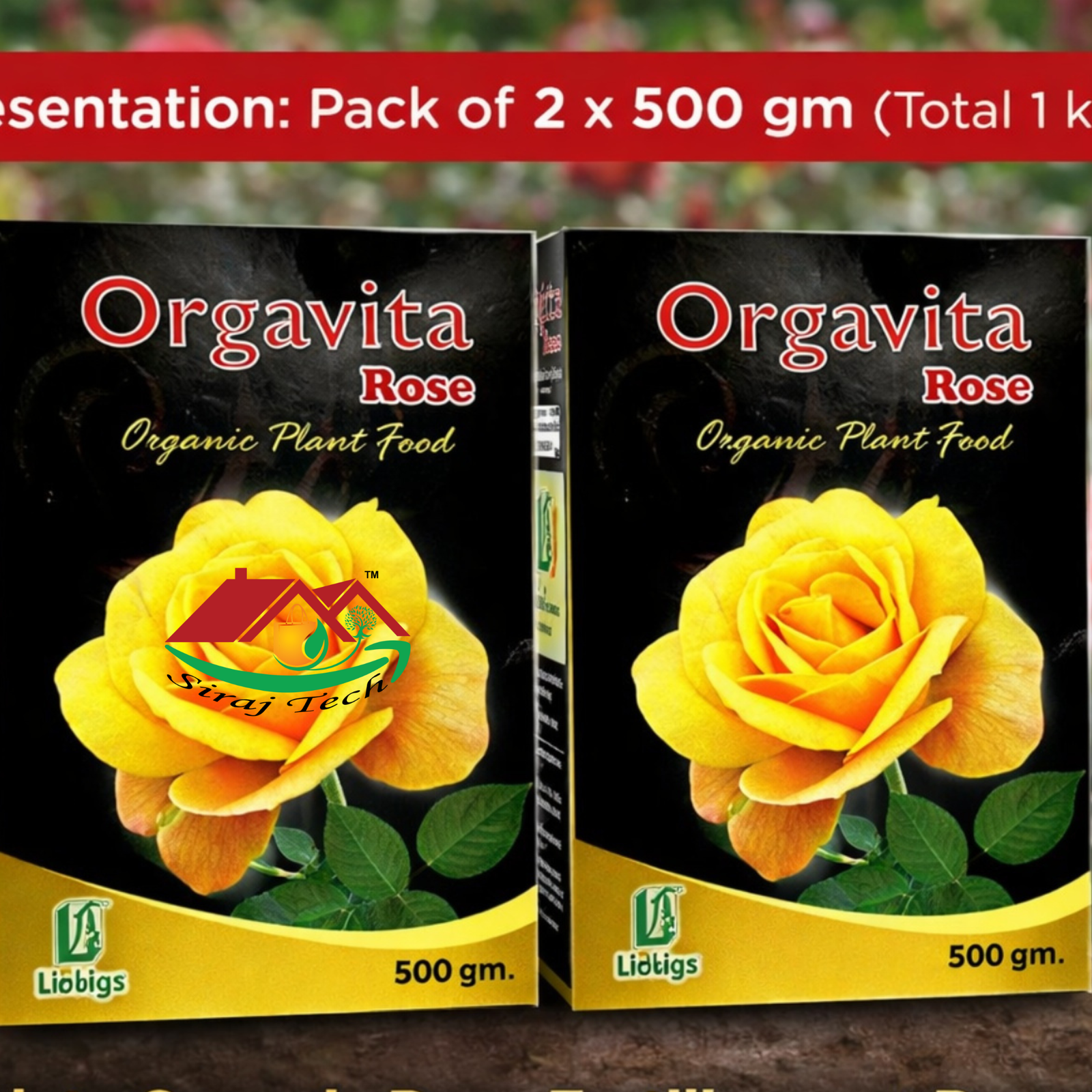 Orgavita Rose for Rose Plant | গোলাপ গাছের জন্য সেরা পুষ্টি সার 3