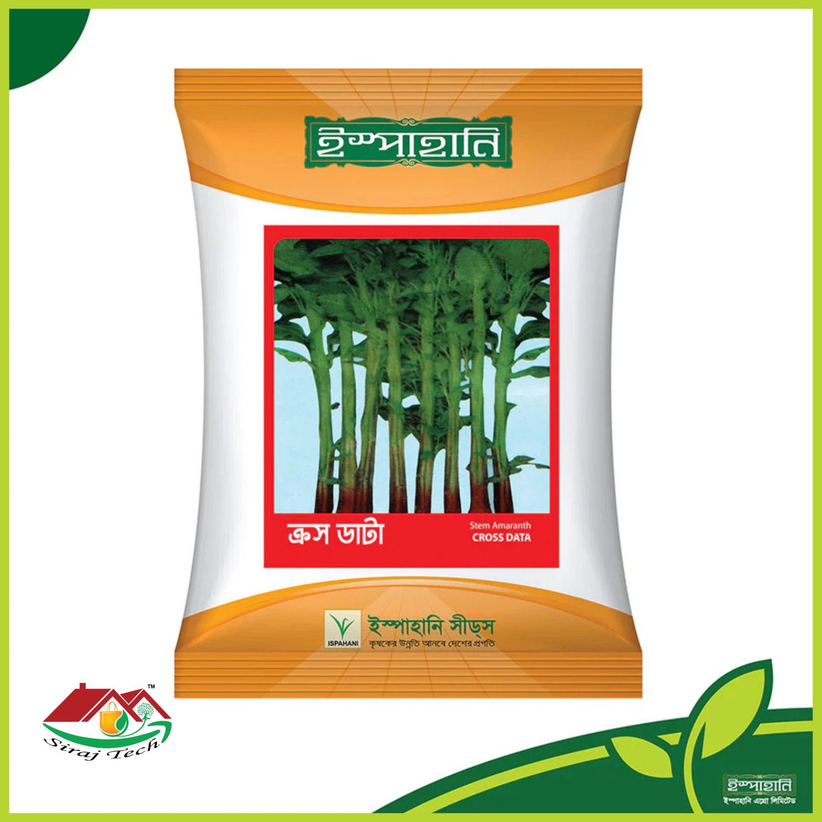 Stem Amaranth Cross Data - Data Shak Seed - ক্রস ডাটা বীজ