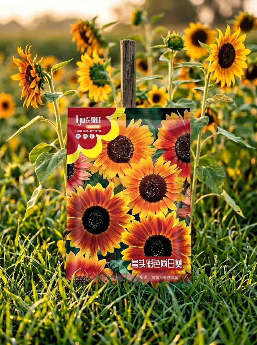 Mix Color Sunflower Seeds- মিক্স কালার সূর্যমুখী ফুলের বীজ